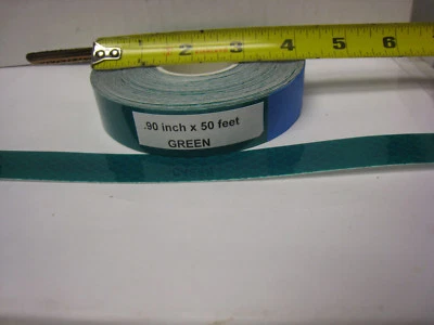 .90" x 50 FEET HUNTER GREEN REFLECTIVE CONSPICUITY TAPE CUSTOM CUT
