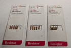 Radio Shack 1/2 Watt Resistors 5 Pk lot - 22 33 47 Ohm NIP — photo 1