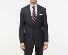 J.Crew Ludlow Suit Jacket in American Wool  36S  Charcoal  550