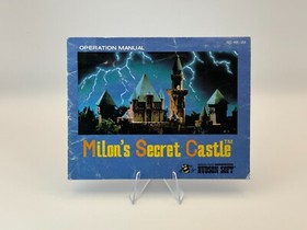Milon's Secret Castle (Nintendo Entertainment System, 1988) (Game & manual) NES