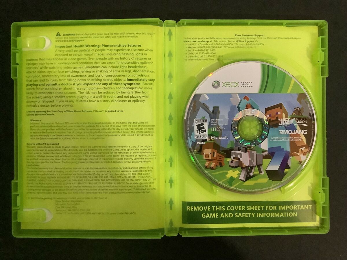 Minecraft Standard Edition Microsoft Xbox 360 Físico * lacrado * -  Videogames - Jardim Novo Campos Elíseos, Campinas 1252811441