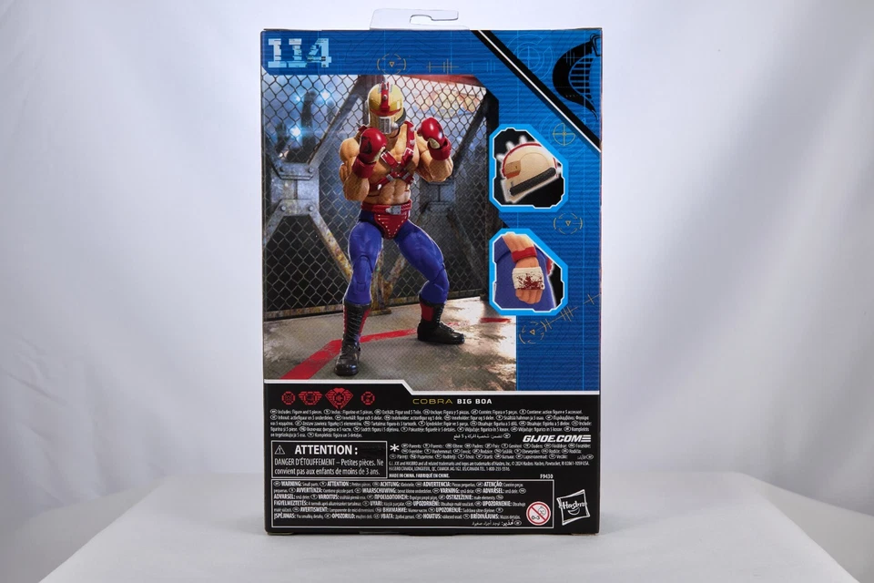 G.I. Joe Classified Series Big Boa 6 Inch Cobra Action Figure #114 Hasbro - Image 2 of 4