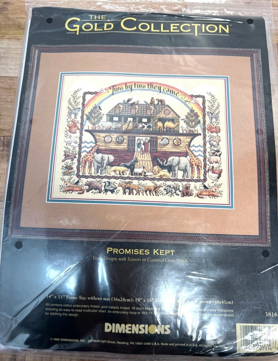 Dimensions The Gold Collection Promises Kept Cross Stitch Kit 14