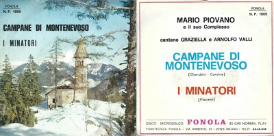 MARIO PIOVANO / GRAZIELLA E ARNOLFO VALLI - GLOCKEN VON MONTENEVOSO // DIE BERGLEUTE