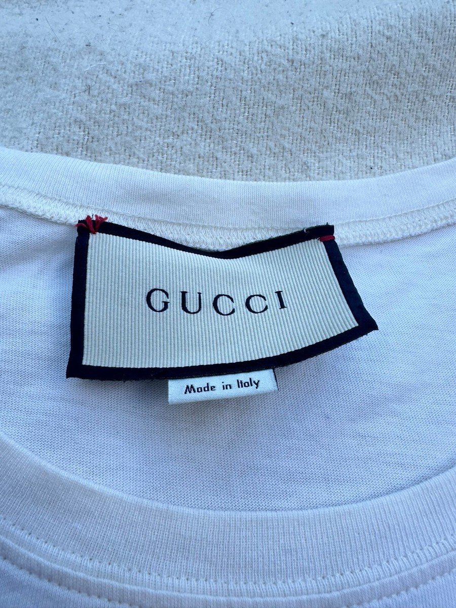 未使用級　現行　グッチ　GUCCY INTERNAIVE　Tシャツ　アイボリー 未使用級 現行 グッチ GUCCY INTERNAIVE Tシャツ アイボリー