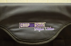 Crop in Style Black Paper Taker For Scrapbook Supplies c/w dividers; unused