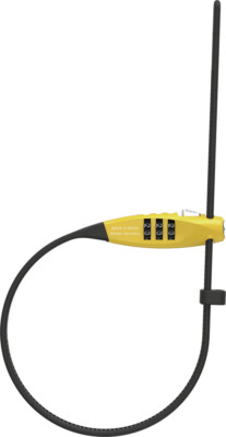 ABUS Fahrradschloss Combiflex TravelGuard yellow Zahlenschloss Zipp |  eBay.de