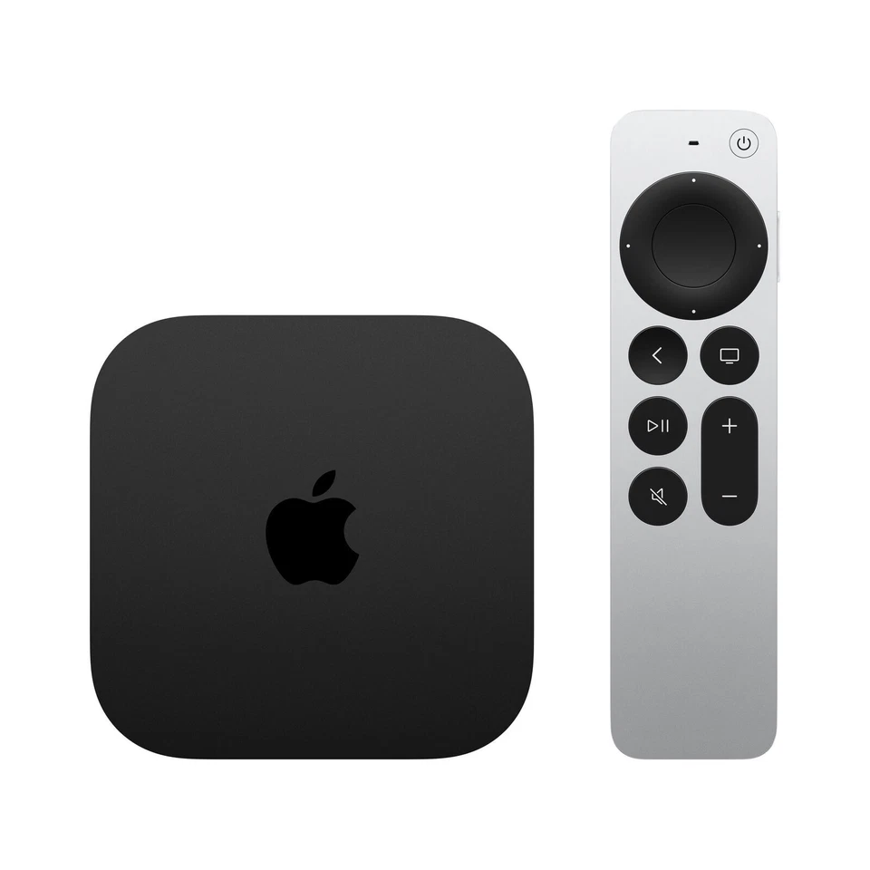 Apple TV 4K 3. Gen 128GB Medienstreamer - Schwarz, Wi-Fi + Ethernet