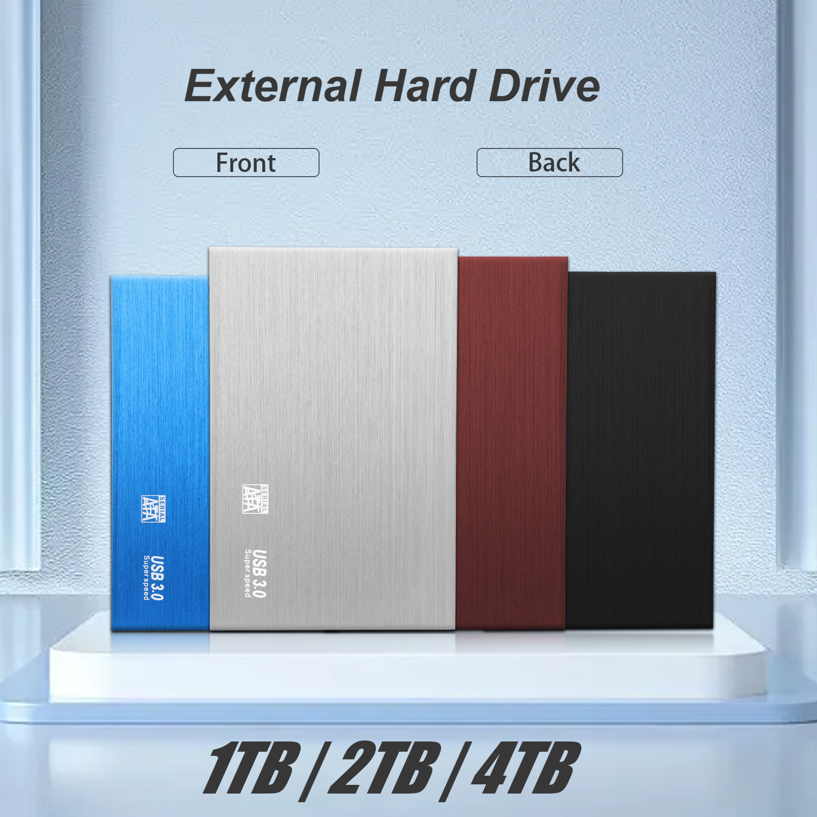 External Hard Disk Drive High-Speed Transmission Good Compatibility Hard Drive-image