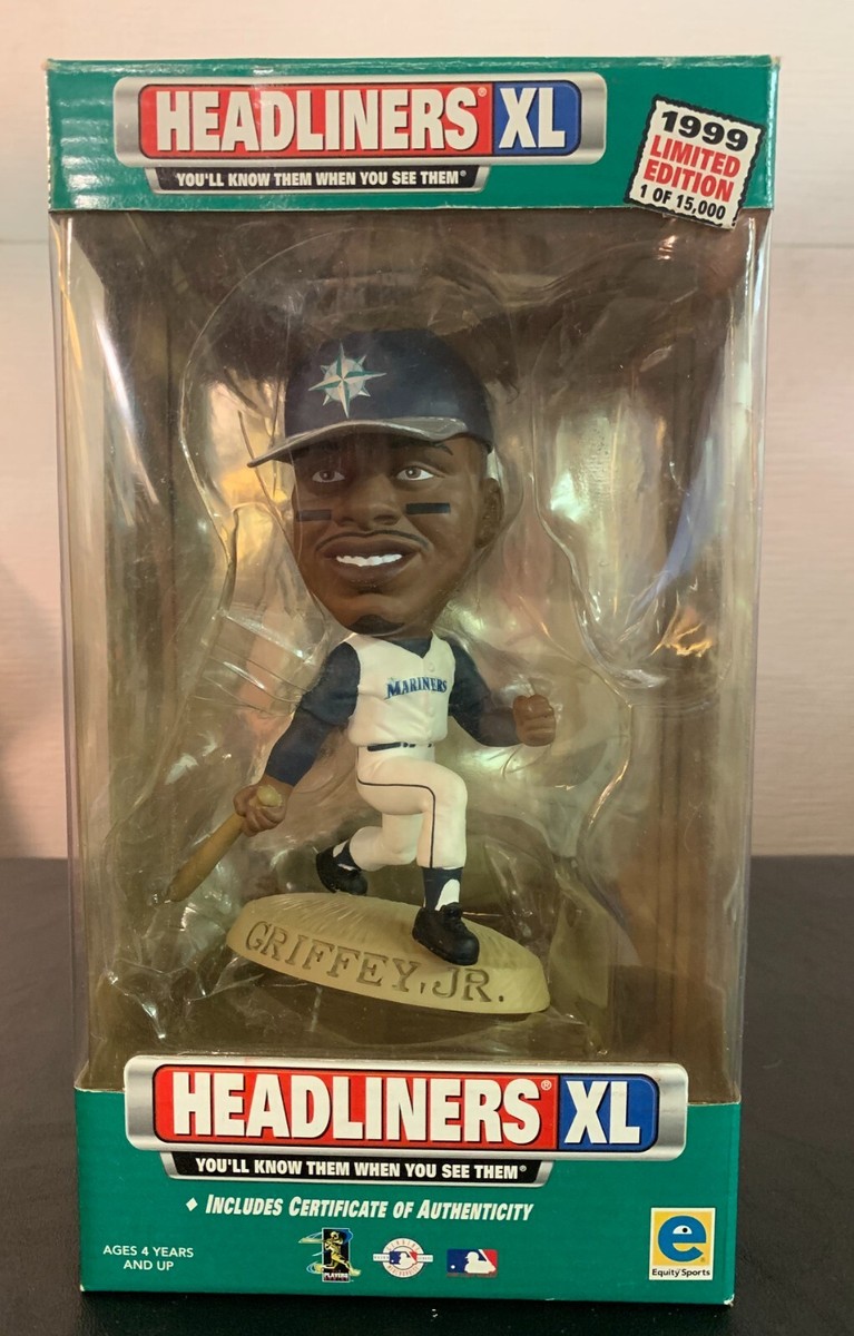 レア シアトルマリナーズ ケングリフィーJr. ボビングヘッド Headliners XL 1999 Limited Edition Ken Griffy Jr. Bobblehead