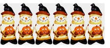 Halloween 6.5" Vinyl Scarecrow DOG TOY Wholesale Lot 6 pcs