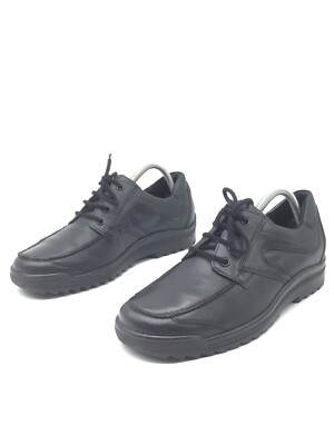Waldläufer Hendrik Zapatos Cómodo Negro Para Hombres T.41,5 US.8,5 UK.7 1/2