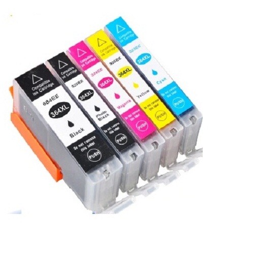 CARTOUCHES COMPATIBLES HP 364 XL AVEC PUCE Photosmart e-All-in-One 6510 7510 - Photo 10/15