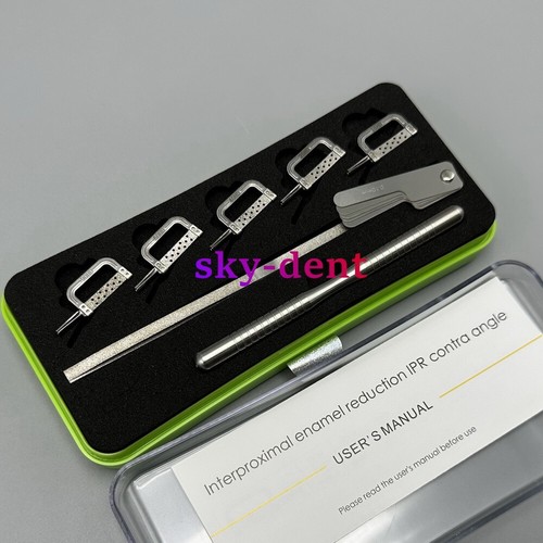 Dental Ortho Interproximal Enamel Reduction IPR Manuel Polishing Saw Strips Set - Picture 11 of 13