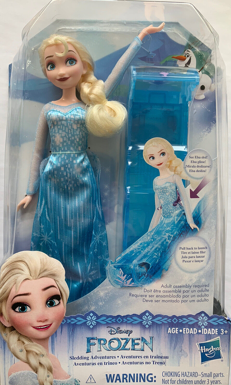 Disney Frozen Sledding Adventures Elsa Doll Playset From 2017 for sale  online