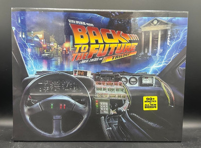 Back to the Future 40th Anniversary 4K Trilogy Steelbook Giftset IN HAND