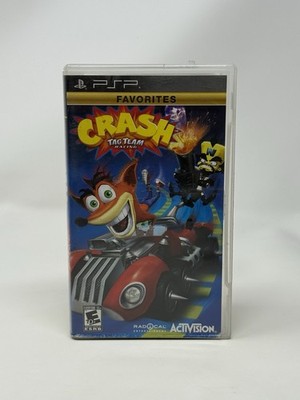 Crash: Tag Team Racing (Authentic Case and Manual) Sony PSP - Ships Same Day