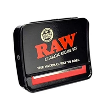 RAW 79mm Adjustable Automatic Cigarette Rolling Box (RED) Red 