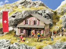 NOCH Ristorante Montagna „Grande Miti “, Modellismo Edificio, 6,3 X 5,9 CM per