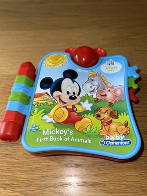 Baby Clementoni Mickys erste Tiere interaktives elektronisches Geschichtenbuch