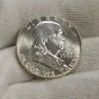 1963 US Franklin Half 50c Unc