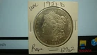 1921-D UNC. Morgan Silver Dollar #2702
