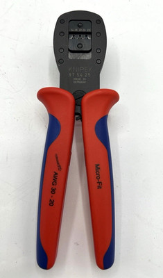 KNIPEX 97 54 25 Crimpzange für Miniaturstecker Crimp Zange Micro-Fit 975425 NEU