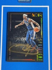 2017-18 Panini Noir Spotlight Signatures Joel Embiid 007/125 Auto