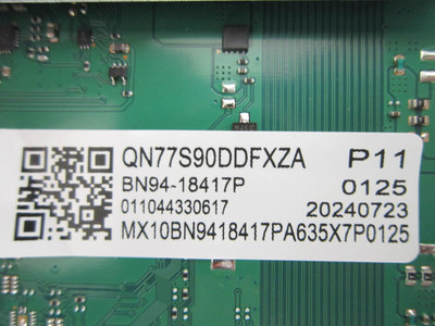 Samsung QN77S90DDFXZA Main Board BN94-18417P (BN41-03144) | eBay