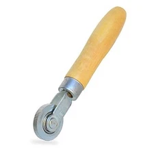 Tire Patch Roller Wooden Handle 1 1/2" Dia Tire Repair Tool () 6mm