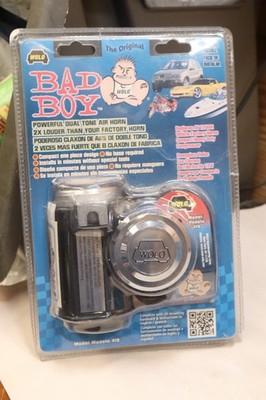 WOLO 419 ~ Bad Boy ~ Dual Tone Air Horn ~ Easy to Install for all 12V Horns
