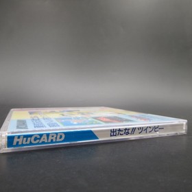 Detana TwinBee PC Engine HuCard with Stickers and Manual Japanese
