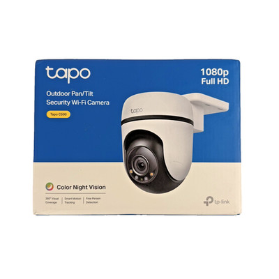Brand New TP-Link Tapo Outdoor Pan/Tilt Security Wifi Camera: 1080p Full HD