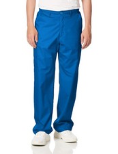 Wink WonderWORK Men's Cargo Scrub Pant, Royal, XS 503A