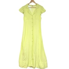 Free People Get It Right Maxi Dress Lime Glo Green Women’s (Approx.) Size Medium