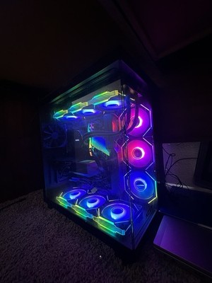  Gaming Desktop PC Intel i9-13900KF RTX 64GB RAM 2TB SSD RGB 