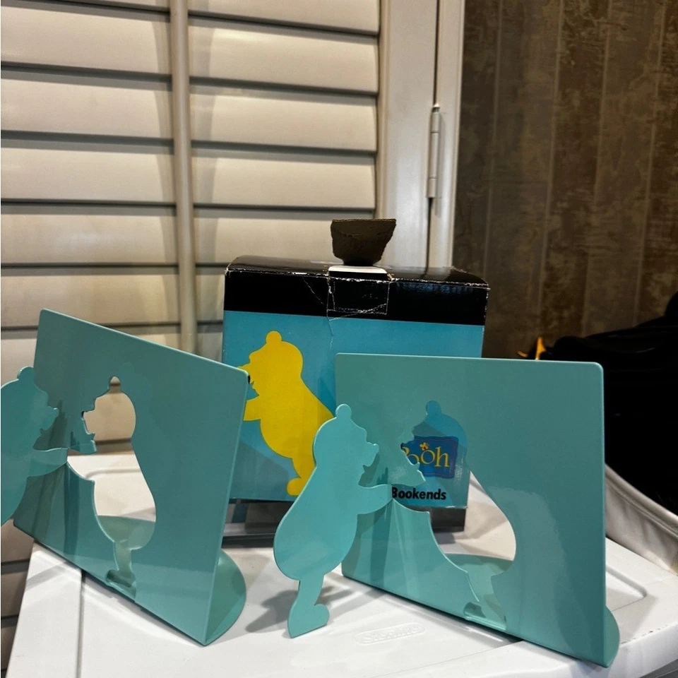 Sujetalibros Disney Teal Pooh Bear Foto 3 de 4