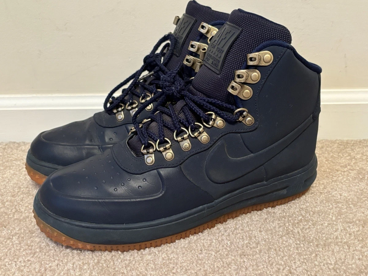 Nike Lunar Force 1 Duckboot 18 Obsidian Gum for Sale