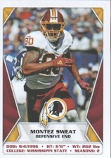 2020 Panini Stickers Football Trading Cards BASE (#354-562): Pick From List