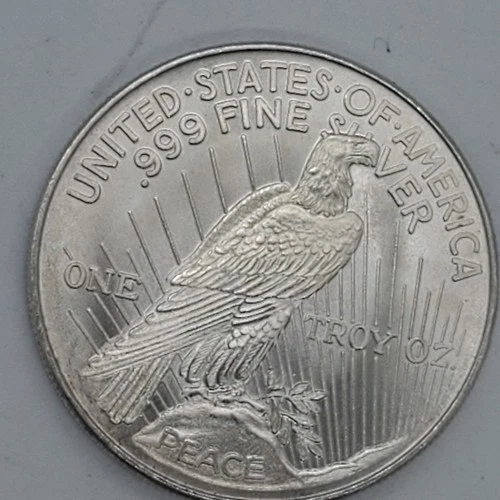 1 OZ .999 FINE SILVER ROUND