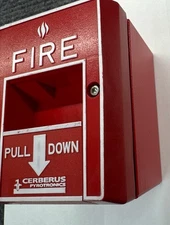 Siemens Pyrotronics MSI-10B Fire Alarm Pull Station Intelligent Manual Station
