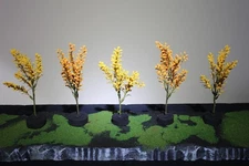 Halloween Village Tree's (Set of Five)