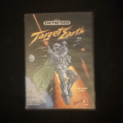 Target Earth by DreamWorks Sega Genesis Shooter One Player Game