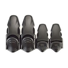 2x Diving Fin Strap Buckles Black Buckle Dive Fin Flippers Replacement