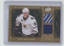 Brad Richards /35 2009-10 UD Artifacts Treasured Swatches Jersey Patch #TS-BR