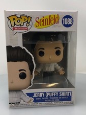 Funko POP! Televisión Seinfeld Jerry con camisa hinchada #1088 figura de vinilo dañada