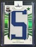 TREVON DIGGS 2025 FLAWLESS #61 DOWN AND DIRTY GAME-USED NAME PLATE PATCH 5/5