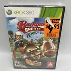 Backyard Sports: Rookie Rush (Microsoft Xbox 360, 2010) Complete Sealed New
