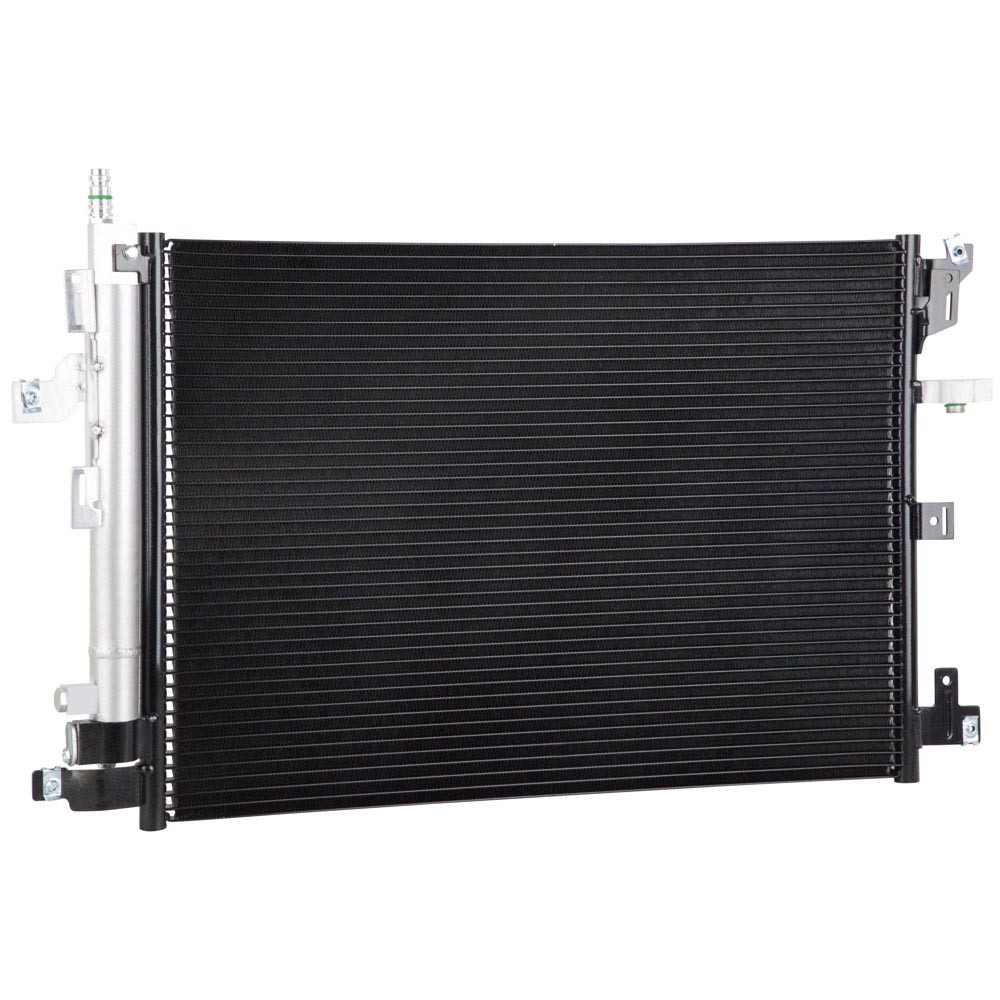 A-Premium A/C Condenser With Receiver Drier For Volvo XC90 2005-2014 (2.5L, 3.2L, 4.4L) | Direct Replacement For OEM #30648955 - View #5
