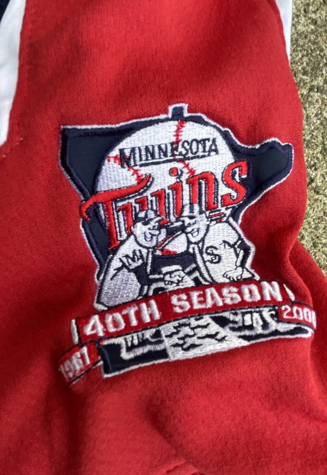 Vintage Nike Minnesota Twins Johan Santana #57  40th Season  Jersey Size S - Image 3 of 4